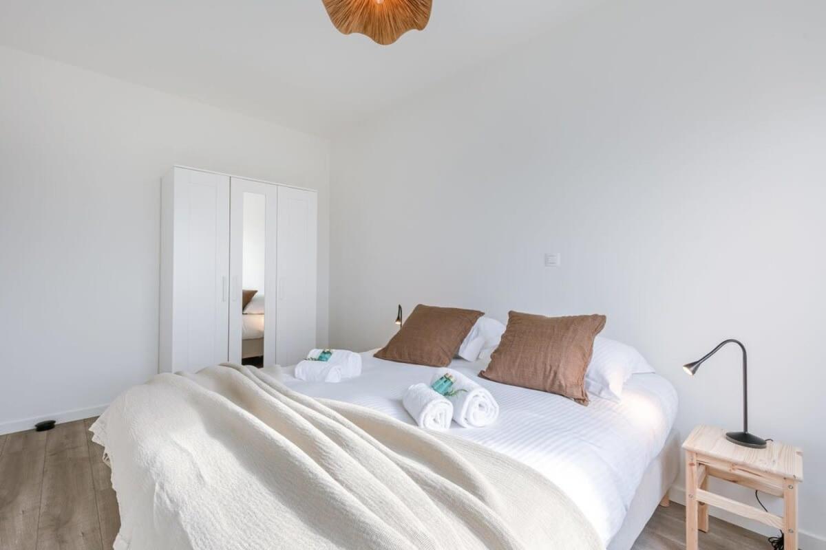 Huswell - Lovely New Apartment At The Harbor + Parking Bruges Exterior foto